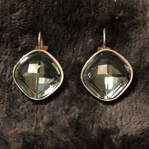 Brighton blue and silver earrings only